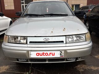 1998 Lada (ВАЗ) 2110, серебристый, 100000 рублей, вид 2