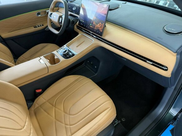 2026 Geely EX5 Гибрид EM-i, синий - вид 9