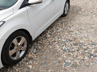 2012 Hyundai Elantra V (MD), белый, 950000 рублей, вид 5