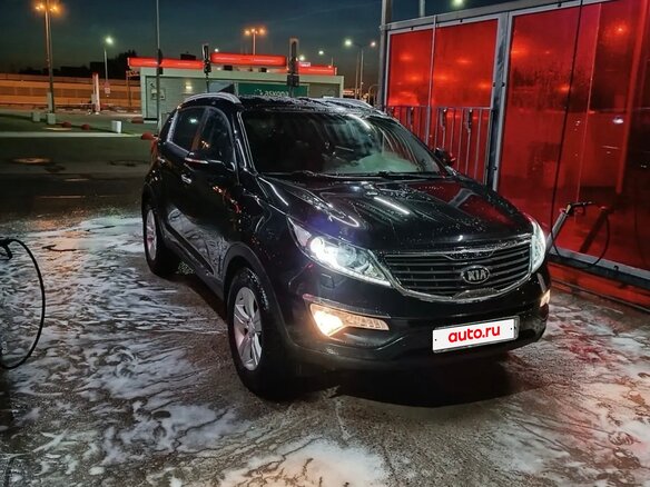 2013 Kia Sportage III, чёрный, 1139000 рублей - вид 4