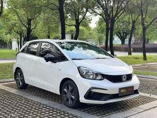 2023 Honda Fit Crosstar IV Рестайлинг, белый, 1125000 рублей, вид 2