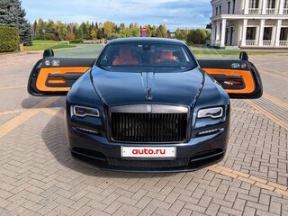 2021 Rolls-Royce Wraith Black Badge, синий, 34000000 рублей, вид 4
