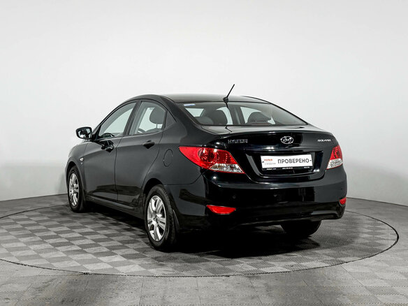 2013 Hyundai Solaris I, чёрный - вид 6
