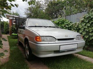 2004 Lada (ВАЗ) 2114, серебристый, 125000 рублей, вид 2
