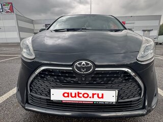 2020 Toyota Sienta II Рестайлинг, чёрный, 1300000 рублей, вид 3