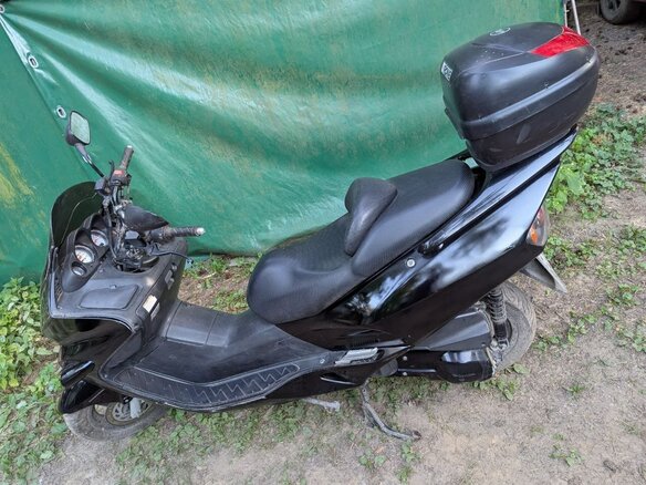 2002 Honda Forza, чёрный, 117000 рублей - вид 3