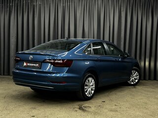 2020 Volkswagen Jetta VII, синий, 1749900 рублей, вид 3