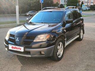 2004 Mitsubishi Outlander I, чёрный, 455000 рублей, вид 3