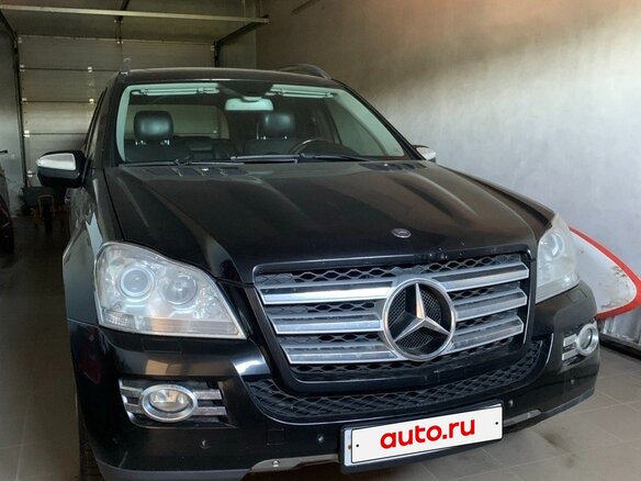 2008 Mercedes-Benz GL-Класс 500 I (X164), чёрный, 1200000 рублей - вид 1