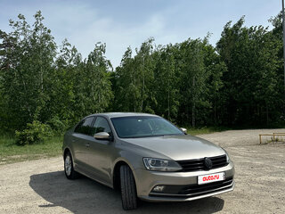2016 Volkswagen Jetta VI Рестайлинг, бежевый, 1115000 рублей, вид 4
