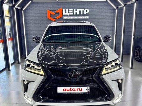 2019 Lexus LX 570 III Рестайлинг 2, белый, 10790000 рублей, вид 4