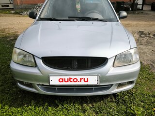2007 Hyundai Accent ТагАЗ II, серебристый, 380000 рублей, вид 1
