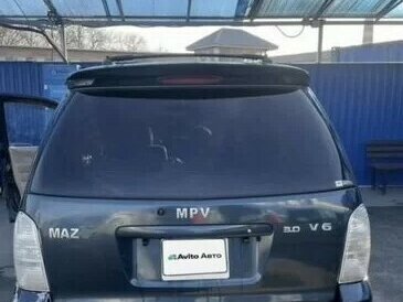 2004 Mazda MPV II (LW) Рестайлинг, синий, 380000 рублей - вид 2