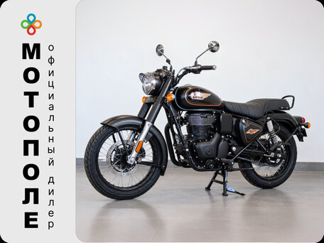 2026 Royal Enfield Bullet 350, чёрный, 469000 рублей, вид 1