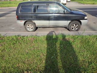 1997 Mazda MPV I (LV), серый, 285000 рублей, вид 4