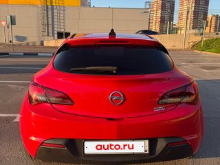 2012 Opel Astra GTC J Рестайлинг, красный, 750000 рублей, вид 4