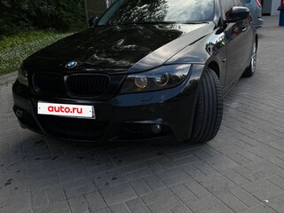 2009 BMW 3 серии 320i V (E90/E91/E92/E93) Рестайлинг, чёрный, 1200000 рублей, вид 4