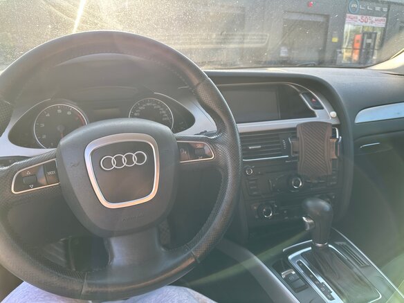 2010 Audi A4 IV (B8), чёрный, 920000 рублей - вид 6