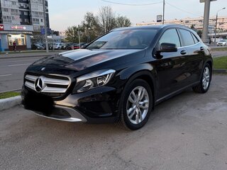 2014 Mercedes-Benz GLA 200 I (X156), чёрный, 1450000 рублей, вид 1