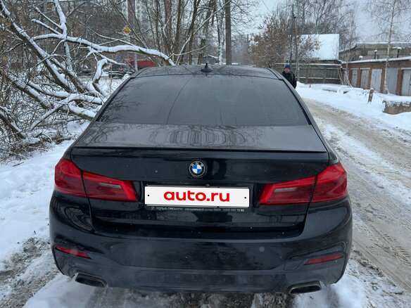 2018 BMW 5 серии 530i xDrive VII (G30/G31/G38), чёрный, 2950000 рублей - вид 3