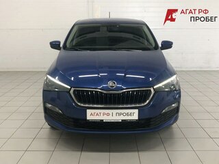 2021 Skoda Rapid II, синий, 1741686 рублей, вид 2