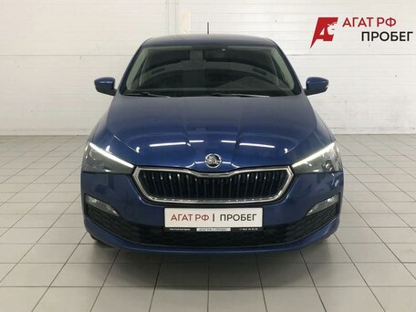 2021 Skoda Rapid II, синий, 1741686 рублей, вид 2