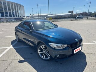 2013 BMW 4 серии 420d F32/F33/F36, синий, 1700000 рублей, вид 2