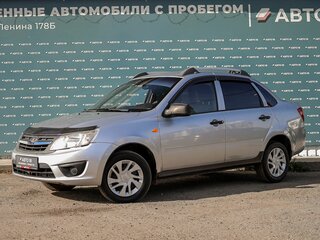 2012 Lada (ВАЗ) Granta I, серебристый, 299000 рублей, вид 1