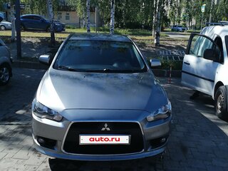 2012 Mitsubishi Lancer X Рестайлинг, серый, 800000 рублей, вид 2