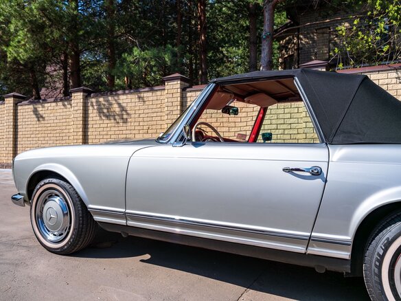 1968 Mercedes-Benz SL-Класс 280 5-speed II (W113), серый, 15500000 рублей - вид 6