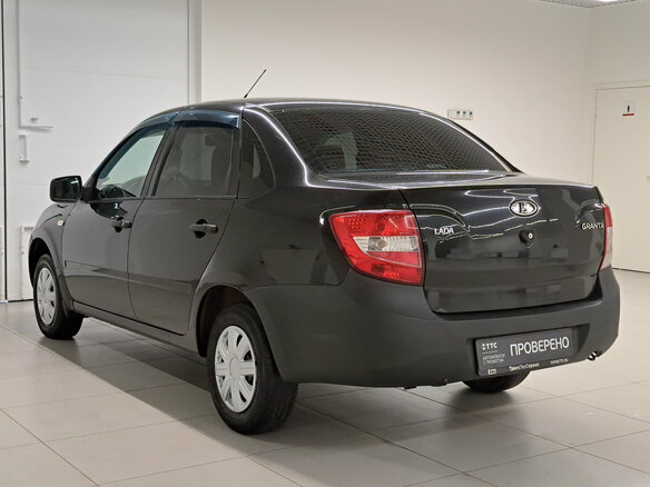 2018 Lada (ВАЗ) Granta I, чёрный - вид 6