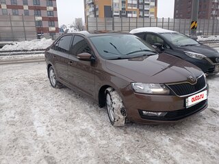 2019 Skoda Rapid I Рестайлинг, коричневый, 1280000 рублей, вид 3