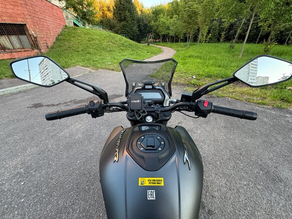 2019 Bajaj Dominar 400, чёрный - вид 6