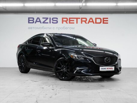 2016 Mazda 6 III (GJ) Рестайлинг, чёрный, 1799000 рублей, вид 3