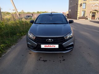 2017 Lada (ВАЗ) Vesta I, серый, 770000 рублей, вид 2