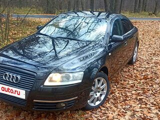 2004 Audi A6 III (C6), чёрный, 700000 рублей, вид 4