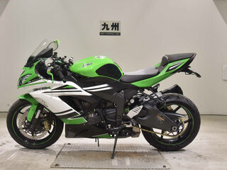 2015 Kawasaki ZX-6R Ninja, зелёный, 725000 рублей, вид 2