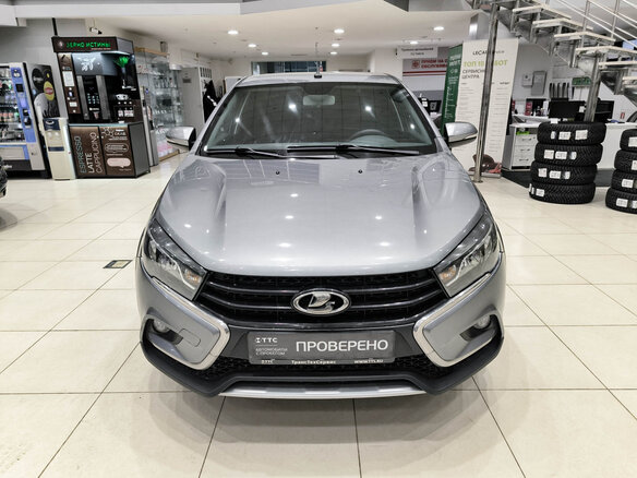 2018 Lada (ВАЗ) Vesta Cross I, серый, 820000 рублей - вид 1