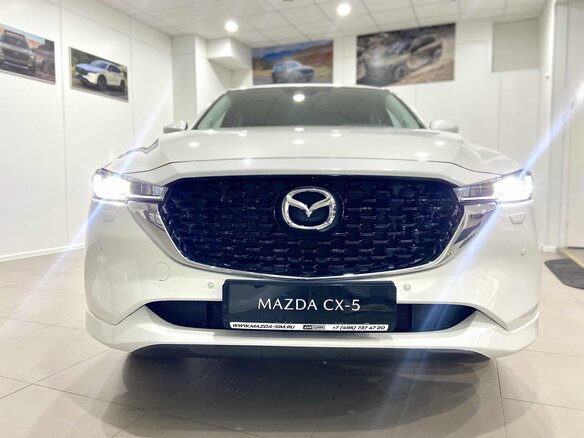 2025 Mazda CX-5 II Рестайлинг, белый - вид 4