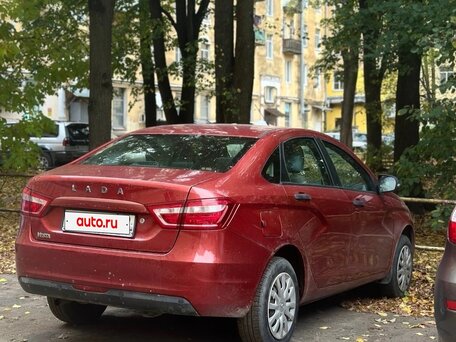 2016 Lada (ВАЗ) Vesta I, красный, 730000 рублей, вид 2