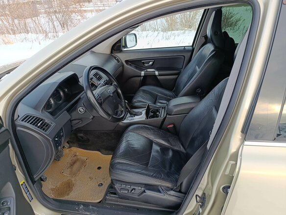 2008 Volvo XC90 I Рестайлинг, золотистый, 1350000 рублей - вид 11