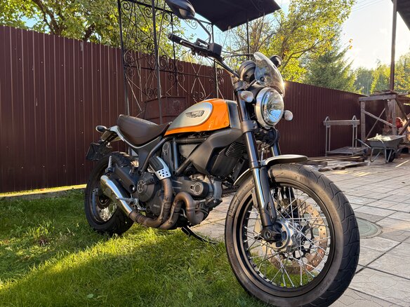 2016 Ducati Scrambler 800, жёлтый, 569000 рублей - вид 4