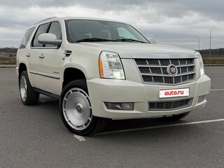 2012 Cadillac Escalade III, белый, 2450000 рублей, вид 3