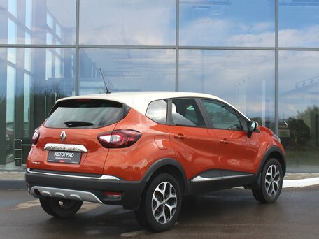 2017 Renault Kaptur I, оранжевый, 1210000 рублей, вид 4