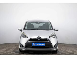 2016 Toyota Sienta II, серебристый, 1349000 рублей, вид 2