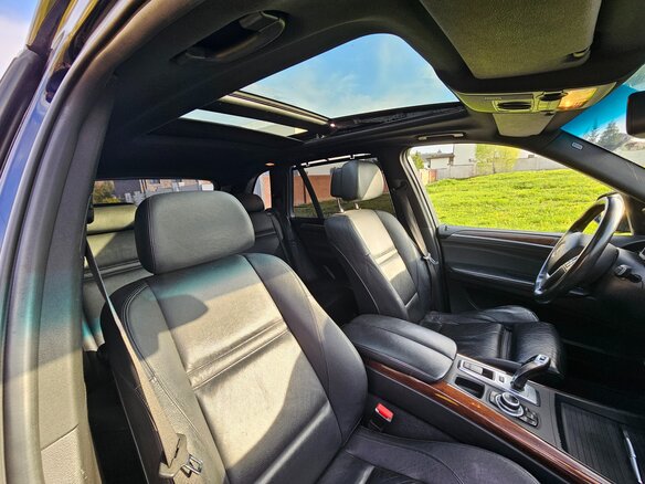 2009 BMW X5 30d II (E70), синий, 1610000 рублей - вид 11