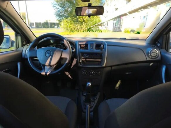 2014 Renault Logan II, синий - вид 6