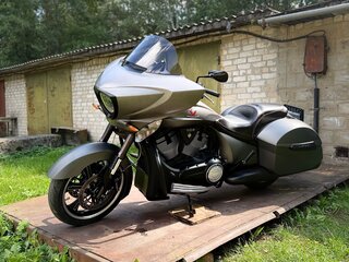 2016 Victory Cross Country, серый, 898000 рублей, вид 1