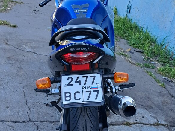 2003 Suzuki GSX 600F Katana, синий, 320000 рублей - вид 1