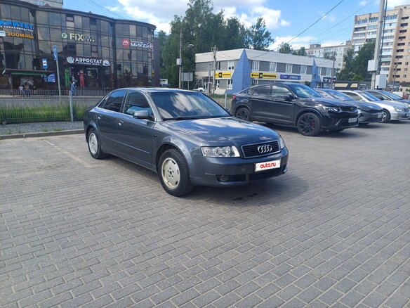 2003 Audi A4 II (B6), серый, 450000 рублей - вид 1